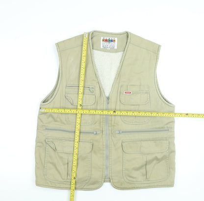 Mens UK Size L Kazah Beige Bodywarmer