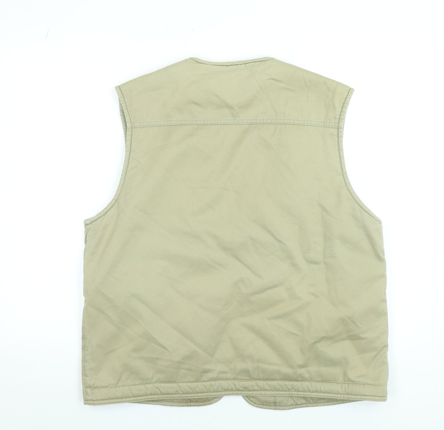 Mens UK Size L Kazah Beige Bodywarmer