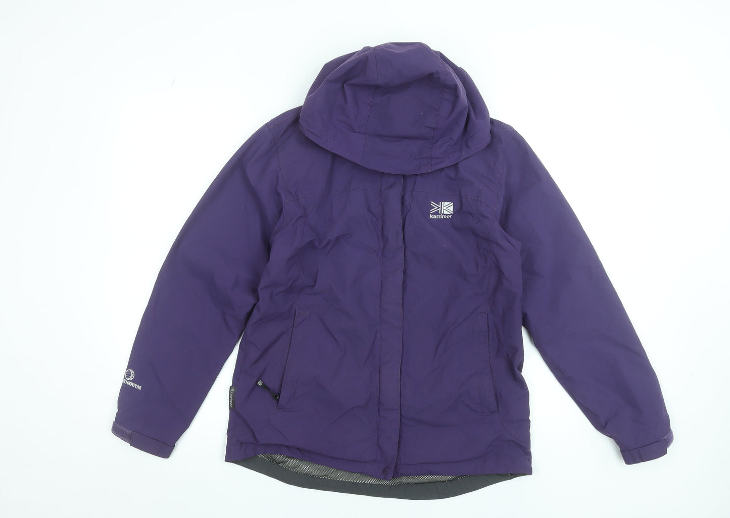 Girls UK Size 10 Years Karrimor Purple Rain Coat