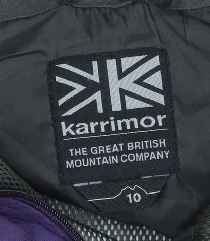 Girls UK Size 10 Years Karrimor Purple Rain Coat