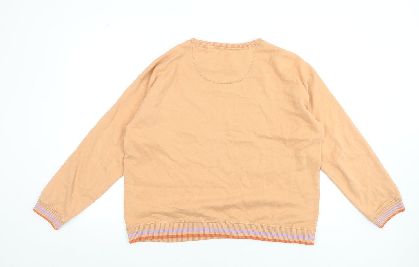 Womens UK Size 14 FatFace Beige Pullover Sweatshirt