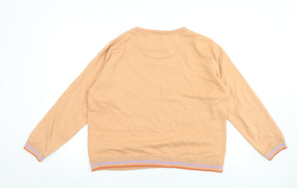 Womens UK Size 14 FatFace Beige Pullover Sweatshirt