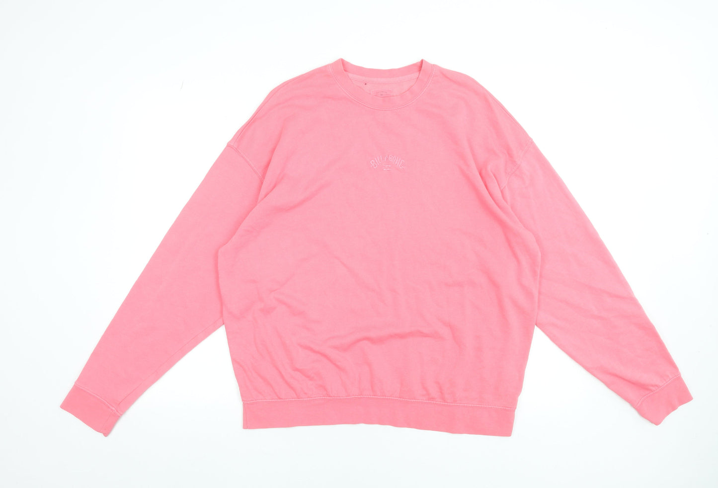 Womens UK Size S Billabong Pink Pullover Sweatshirt
