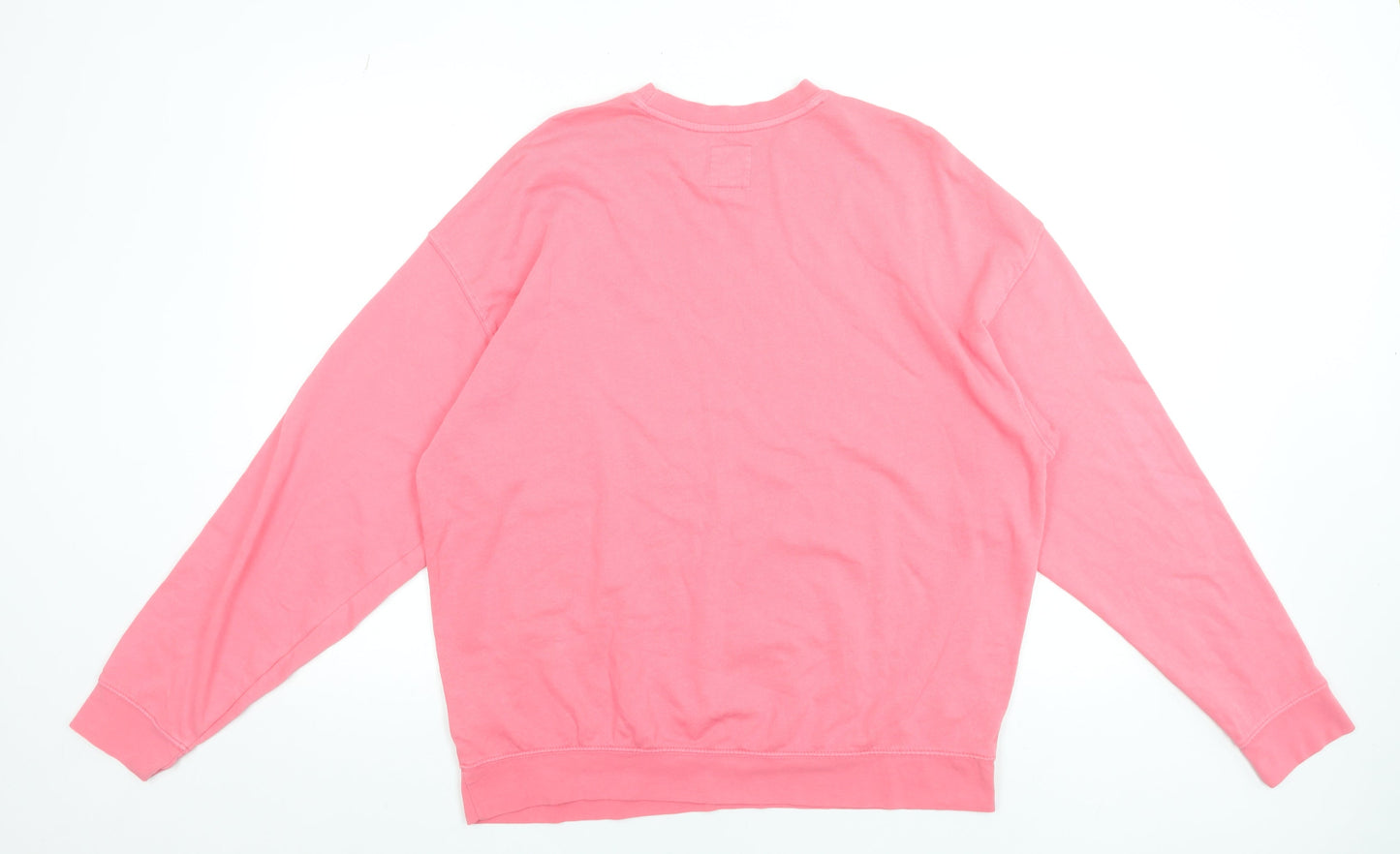 Womens UK Size S Billabong Pink Pullover Sweatshirt