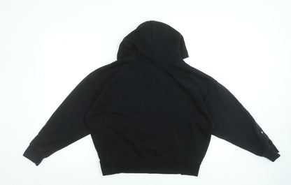 Girls UK Size XL 13-15 Years Jordan Black Pullover Hoodie
