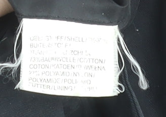 Womens UK Size 10 Review Black Trench Coat