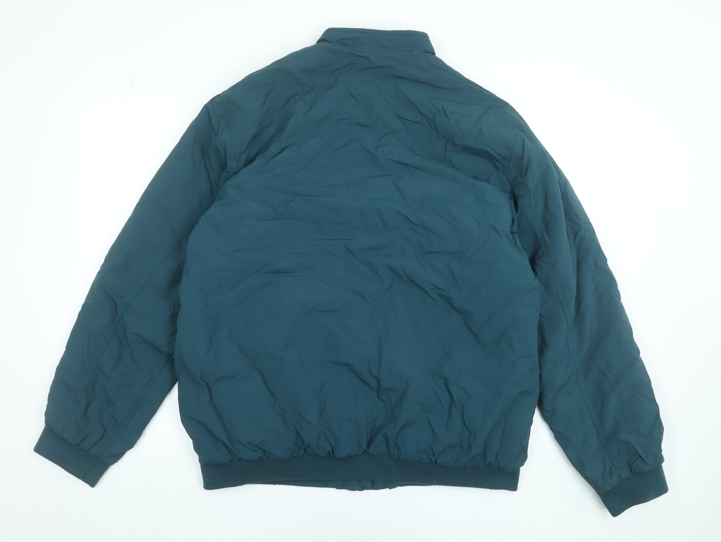 Mens UK Size XL Premier Man Green Bomber Jacket