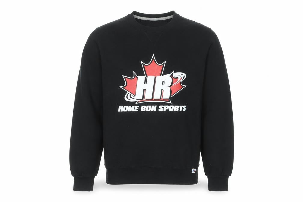 Mens UK Size S Russell Athletic Black Pullover Sweatshirt