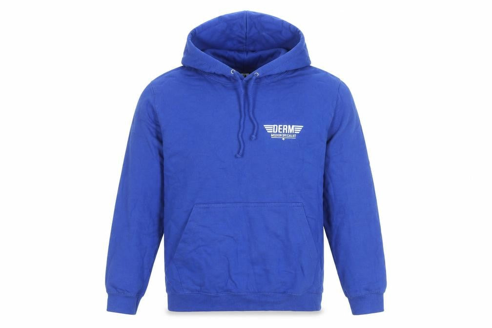 Mens UK Size S Just Hoods by AWDis Blue Pullover Hoodie