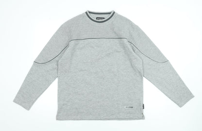 Mens UK Size M BE ICE BE Grey Pullover Sweatshirt
