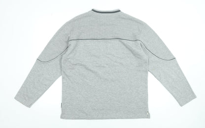 Mens UK Size M BE ICE BE Grey Pullover Sweatshirt