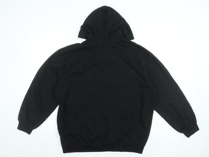 Mens UK Size XS BoohooMAN Black Pullover Hoodie