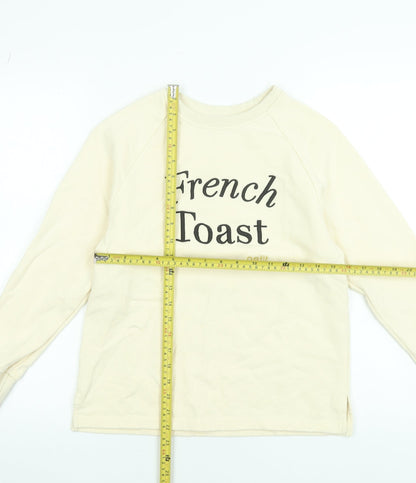 Womens UK Size XS Petit Moi Beige Pullover Sweatshirt