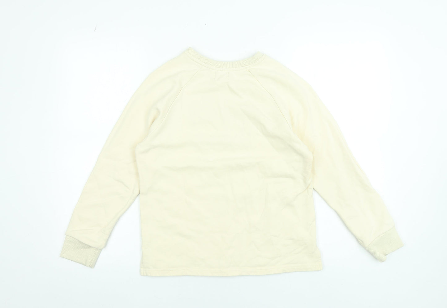 Womens UK Size XS Petit Moi Beige Pullover Sweatshirt