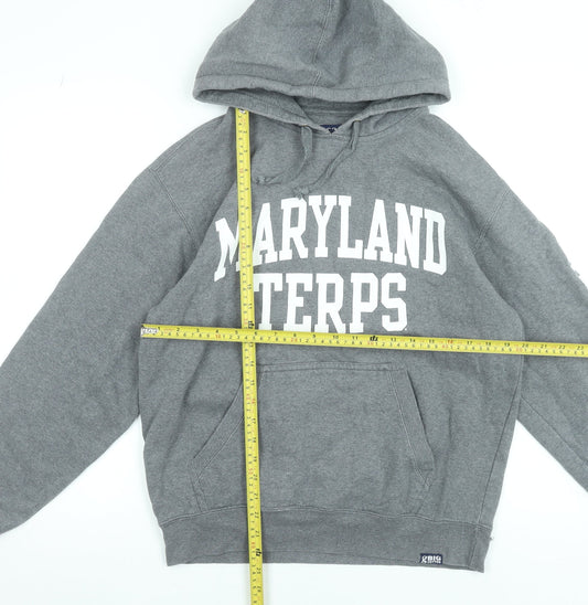 Mens UK Size M GEAR FOR SPORTS Grey Pullover Hoodie