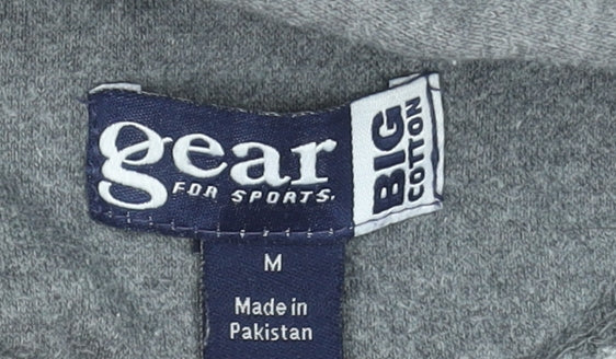 Mens UK Size M GEAR FOR SPORTS Grey Pullover Hoodie