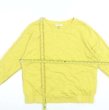 Womens UK Size 8 White Stuff Yellow Pullover Sweatshirt