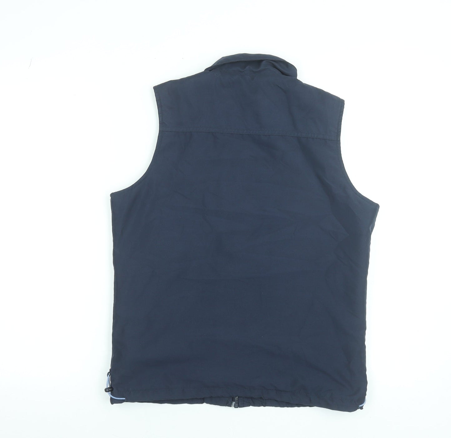 Mackays Women’s Navy Blue Sleeveless Bodywarmer Waistcoat Size S