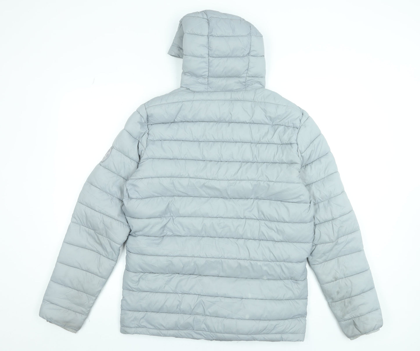 Mens UK Size S SoulCal & Co Grey Puffer Jacket