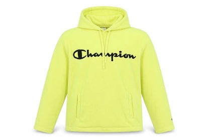 Mens UK Size M Champion Yellow Pullover Hoodie