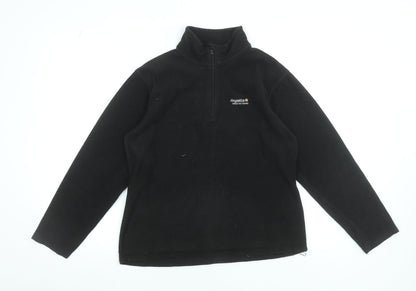 Regatta Women’s Black Fleece Half Zip Pullover UK 12