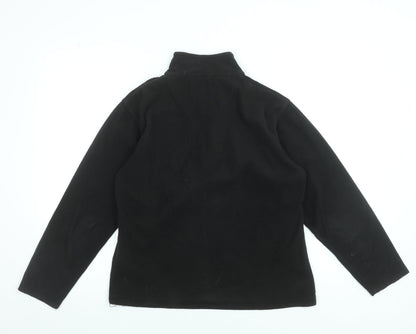 Regatta Women’s Black Fleece Half Zip Pullover UK 12