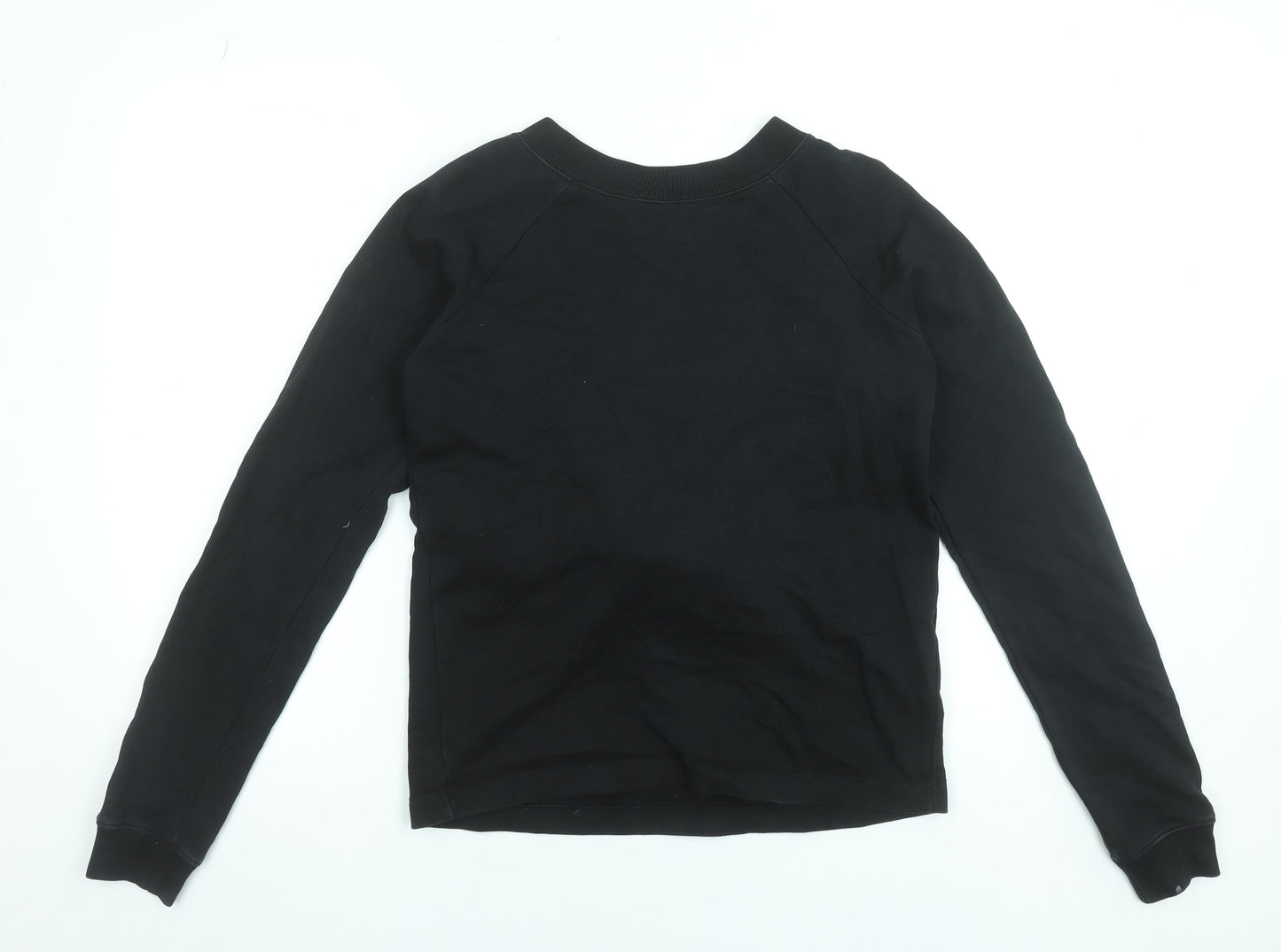 Womens UK Size XS AllSaints Black Pullover Sweatshirt