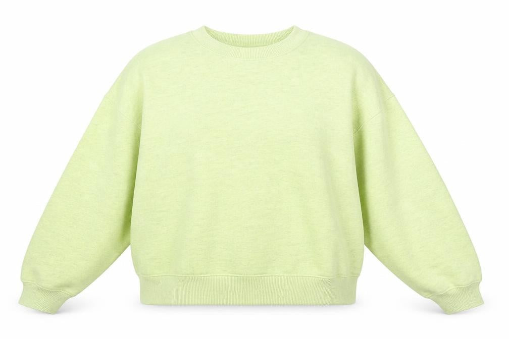 Womens UK Size S Topshop Green Pullover Sweatshirt