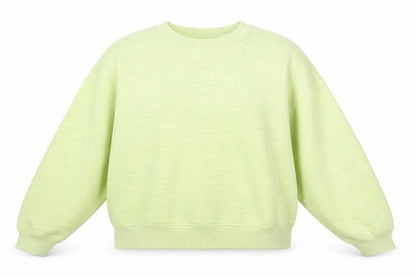 Womens UK Size S Topshop Green Pullover Sweatshirt