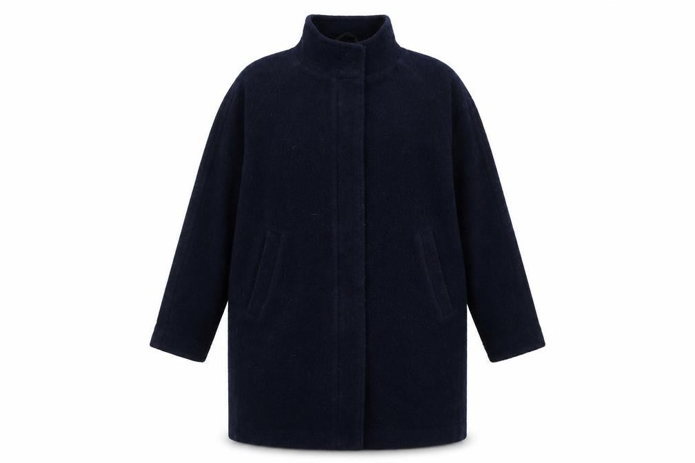 Womens UK Size 14 Rohan Black Overcoat