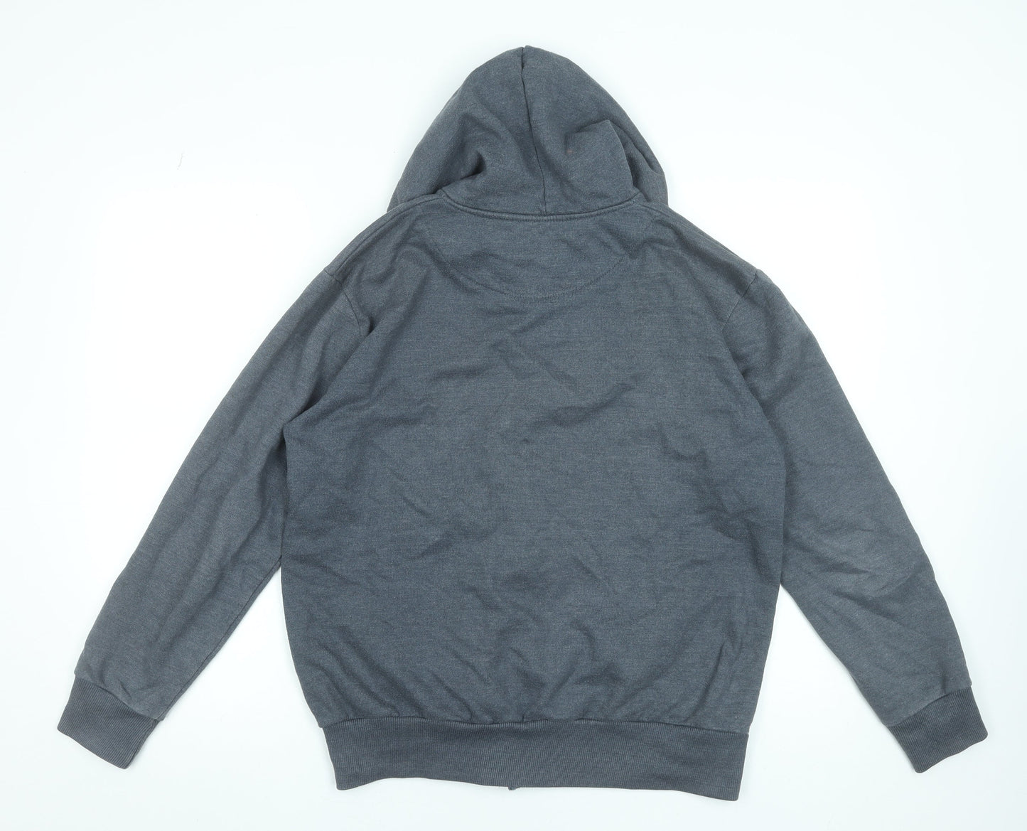 Mens UK Size M French Connection Grey Full Zip Hoodie