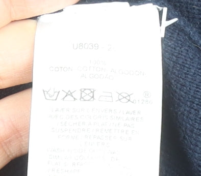 Womens UK Size 12 Caroll Blue Overcoat