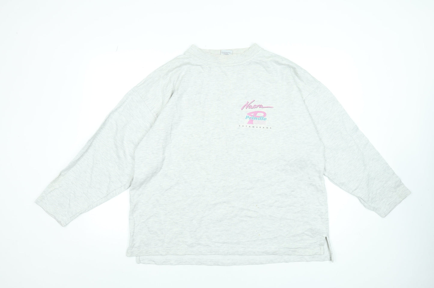 Womens UK Size XL US Basic Grey Basic T-Shirt