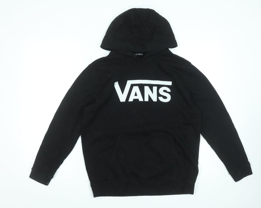 Boys UK Size XL VANS Black Pullover Hoodie