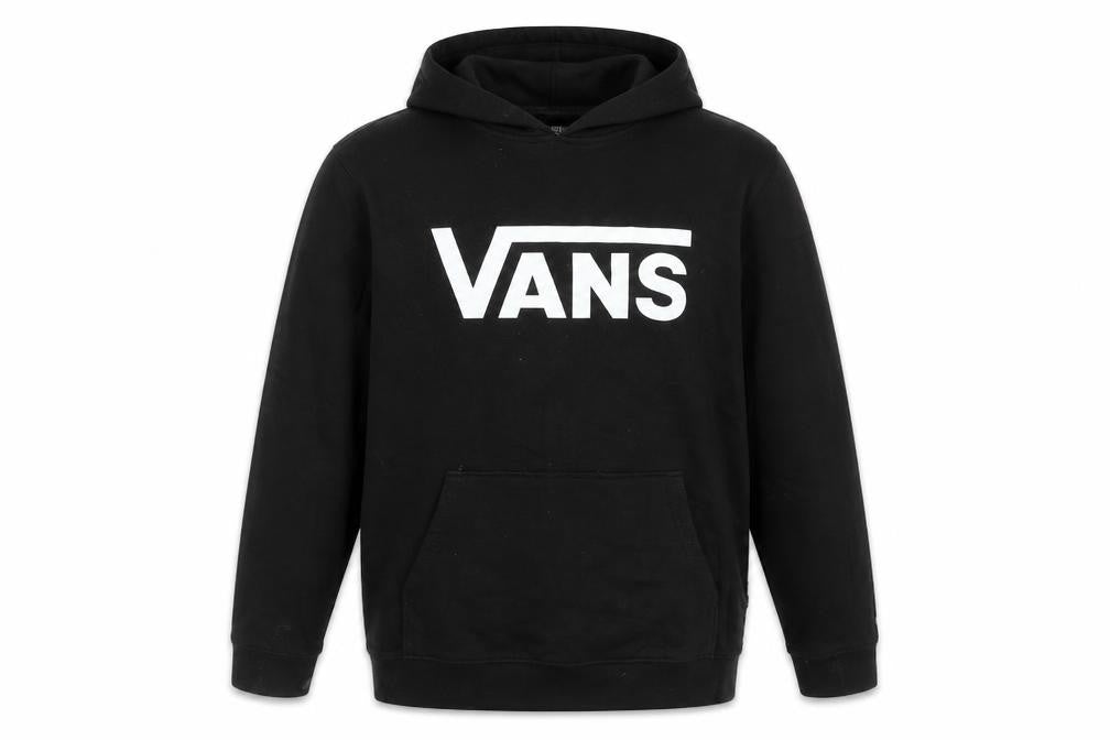 Boys UK Size XL VANS Black Pullover Hoodie
