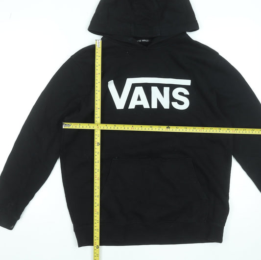 Boys UK Size XL VANS Black Pullover Hoodie