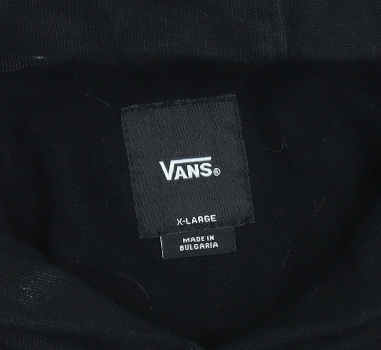 Boys UK Size XL VANS Black Pullover Hoodie