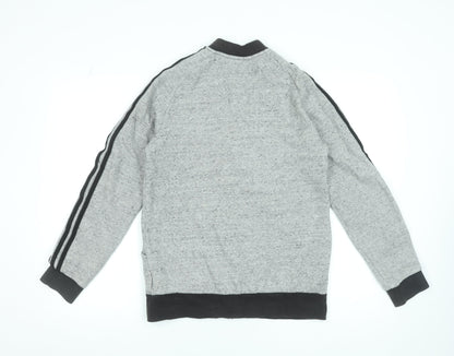 Teens UK Size XL adidas Grey Full Zip Sweatshirt