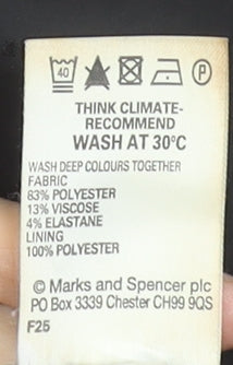 Womens UK Size 14 Marks and Spencer Pink Basic Jacket