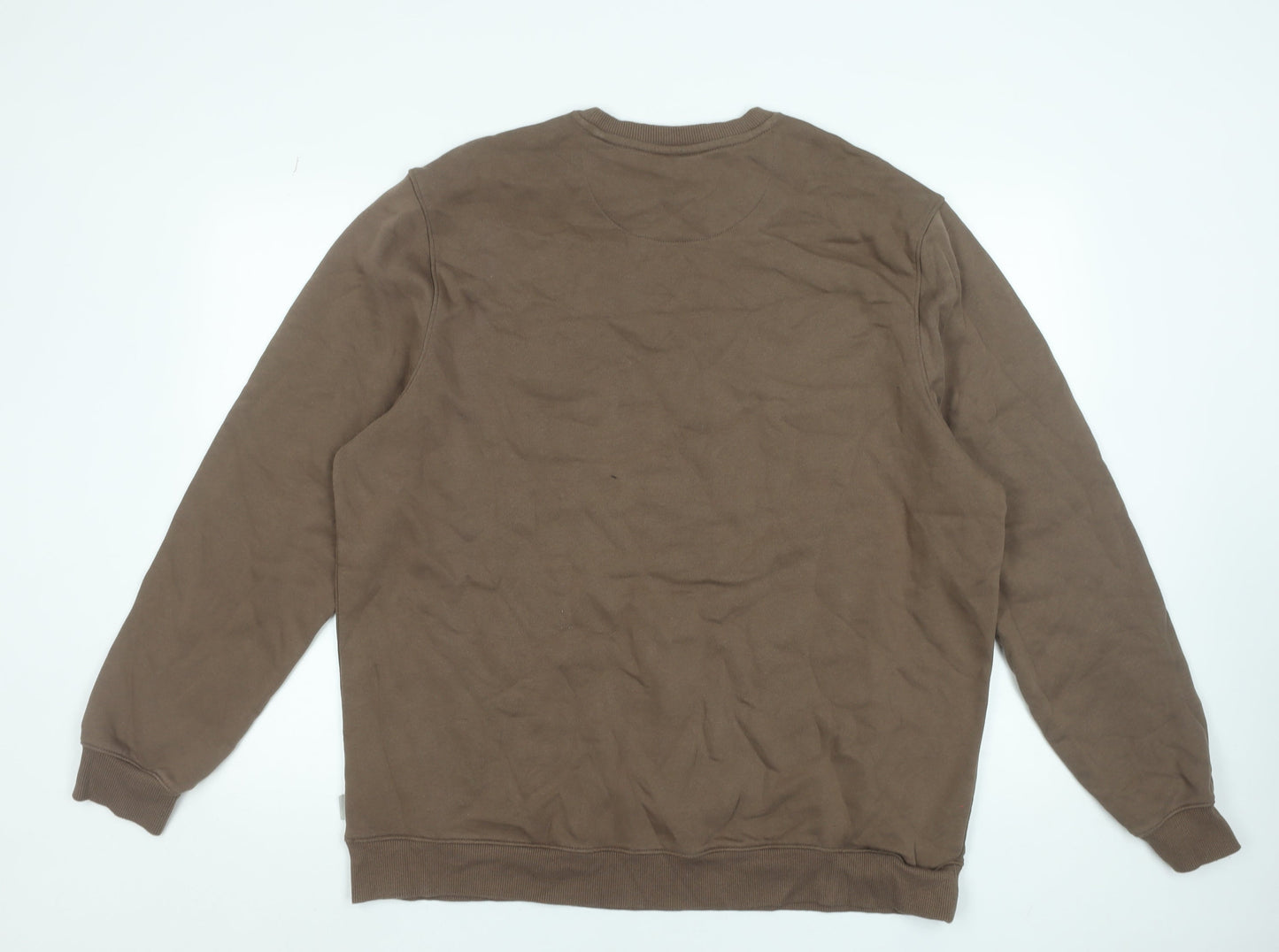 Womens UK Size 3XL Easy Brown Pullover Sweatshirt