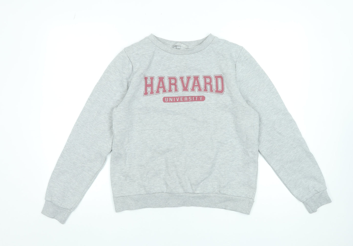 Womens UK Size 12 Pebble Bay Grey Pullover Sweatshirt