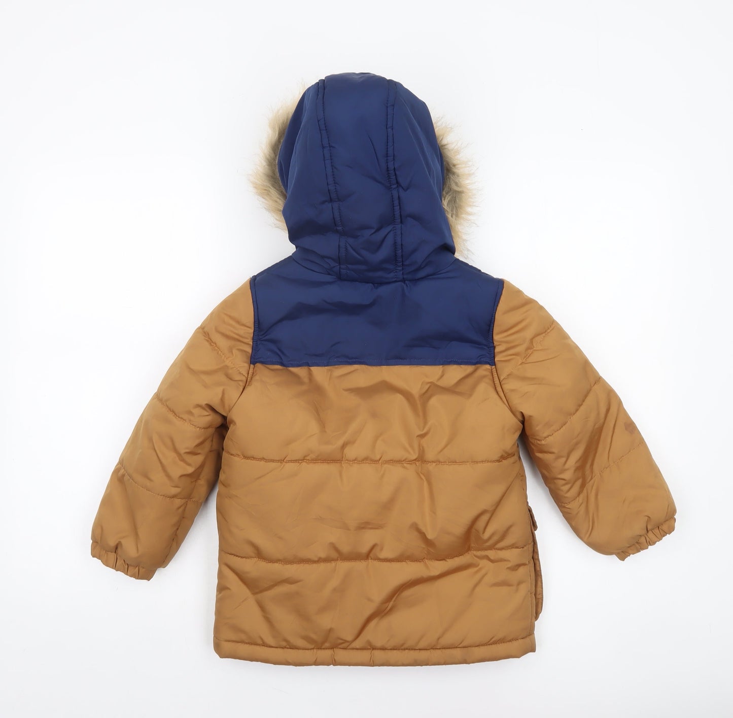 Boys UK Size 5 Years OshKosh B'gosh Brown Puffer Jacket