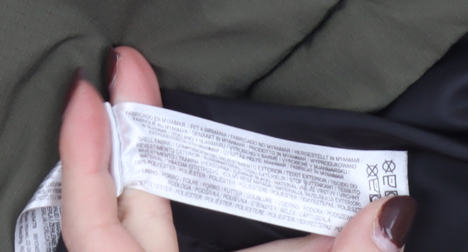 Primark Mens Green 2XL Puffer Waistcoat Gilet Lightweight Lined