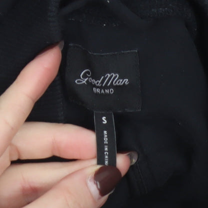 Mens UK Size S Good Man Brand Black Bomber Jacket