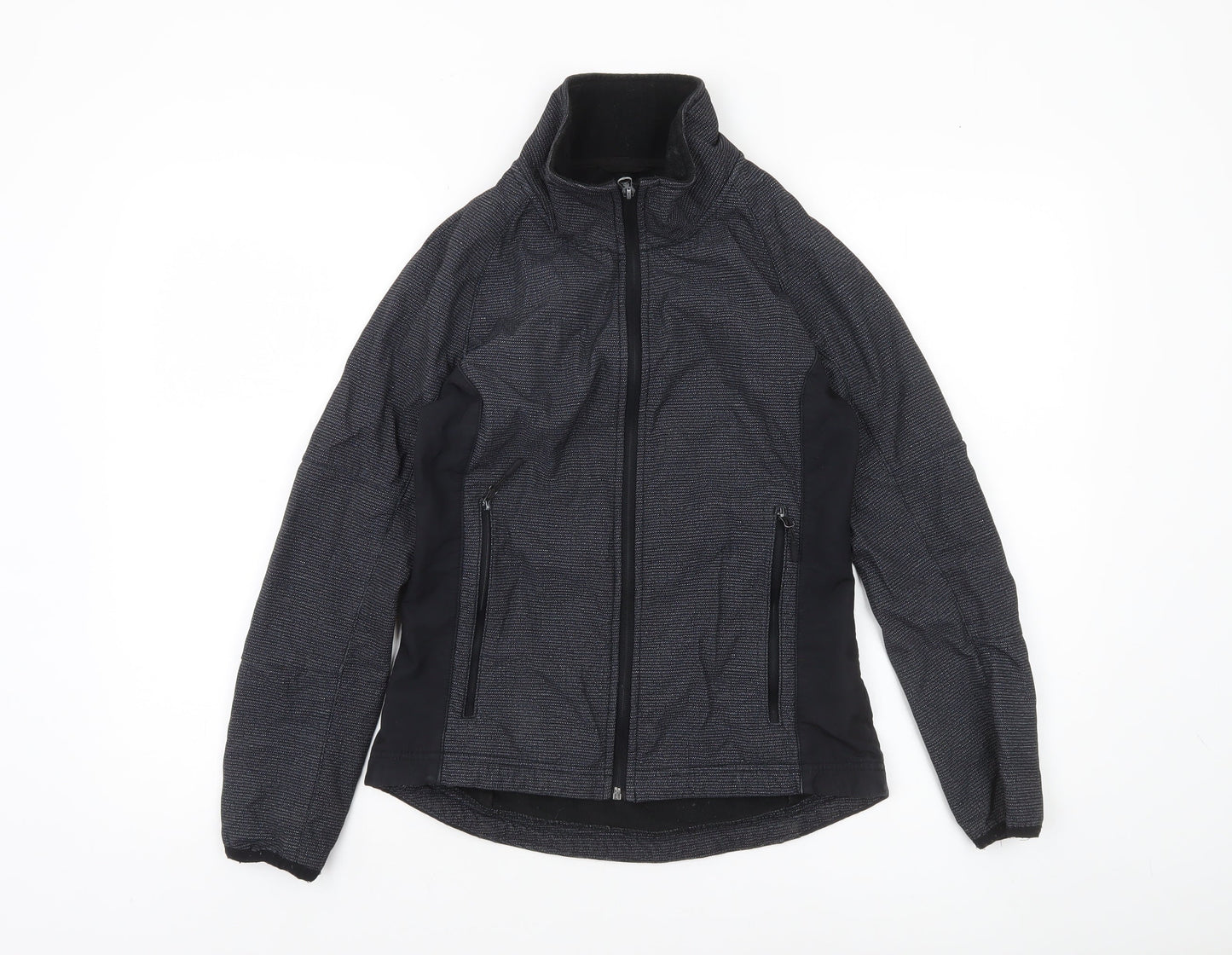 Womens UK Size 8 CAPE Black Soft Shell