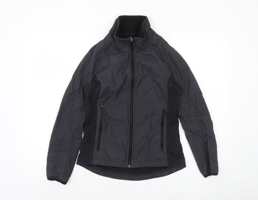 Womens UK Size 8 CAPE Black Soft Shell