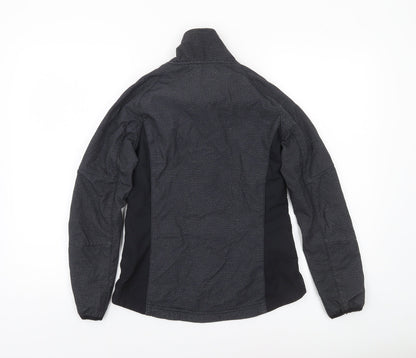 Womens UK Size 8 CAPE Black Soft Shell