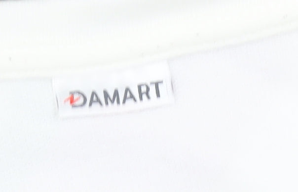 Damart Women’s Multicoloured Striped Long Sleeve T-Shirt Size 22