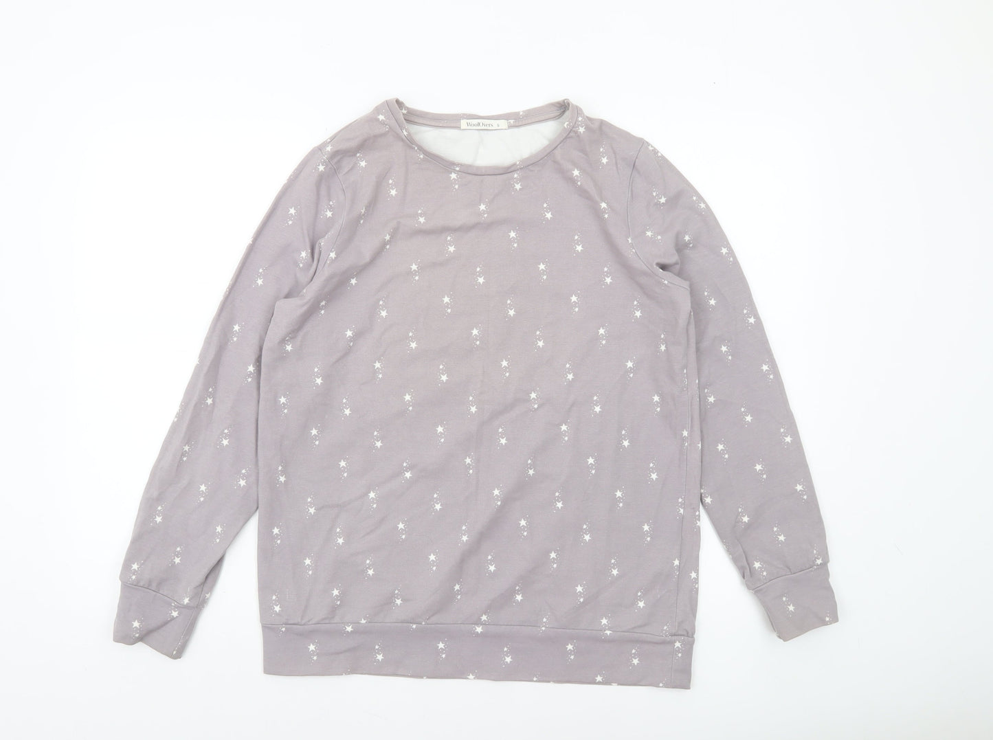Womens UK Size S Woolovers Grey Pullover Sweatshirt