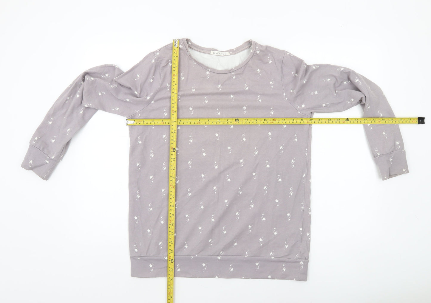 Womens UK Size S Woolovers Grey Pullover Sweatshirt